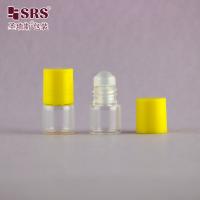 BLP-1ML Mini Travel Size Transparent Glass Vial Roller Ball Bottle For Essential Oil Fragrance No Leakage