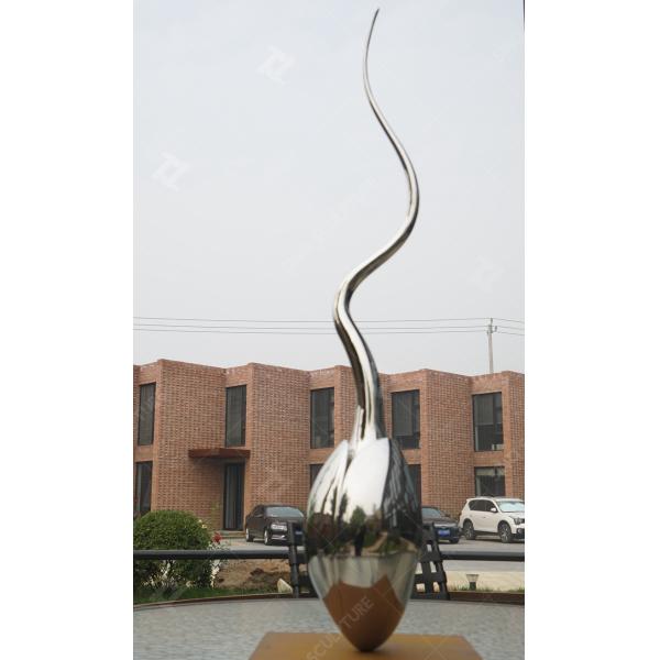Seed Stainless Steel Garden Sculptures 3.28 Ft Height