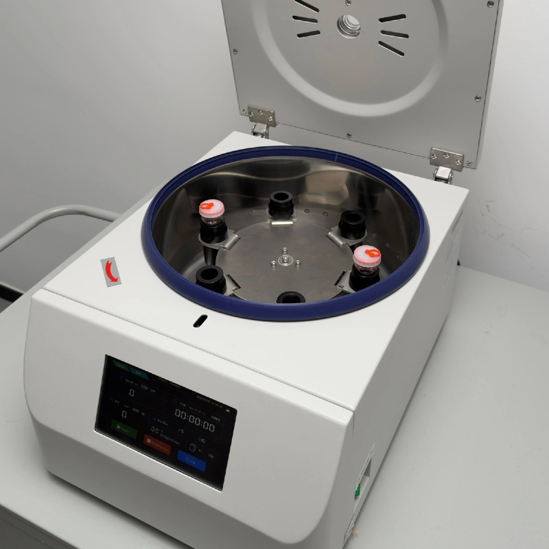 Benchtop Swing-out Centrifuge 4200rpm, 4/6x15ml Rotor with Touch Screen for PRP PRF CGF Extraction, Orthopedic Plasma Separator