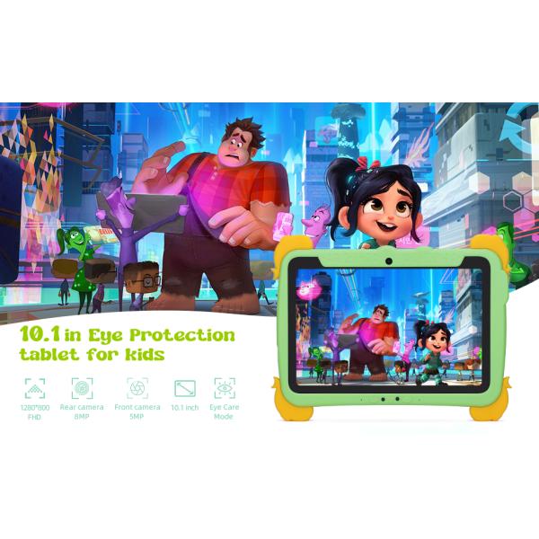 C Idea Kids Tablet 10.1 Inch Android Tablet PC With Case Eyes Protection 1280*800 Screen Pre-Install IWAWA For Education