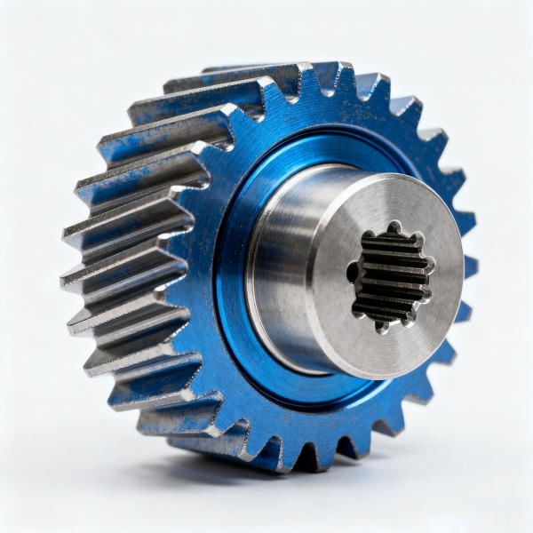 High-Strength Titanium Alloy Robotic Arm Joint Gear for Special Robots - CNC Machining China