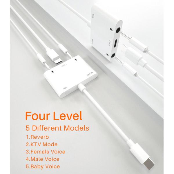 4 In 1 3A Type C To 3.5 Mm Adapter USB OTG Multi Adapter