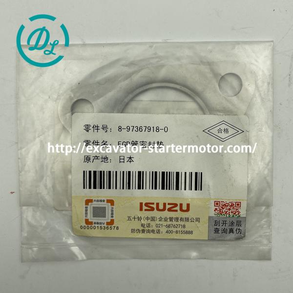 EexcavaStart ISUZU 4HK1 moteur EGR joints de tuyaux OEM 8-97367918-0 8973679180