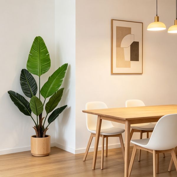 Wholesale Artificial Plants Simulation Traveler's Banana Tree with Natural Palm Fiber Bark | Factory Direct Faux Tropical Greenery for Commercial Landscape