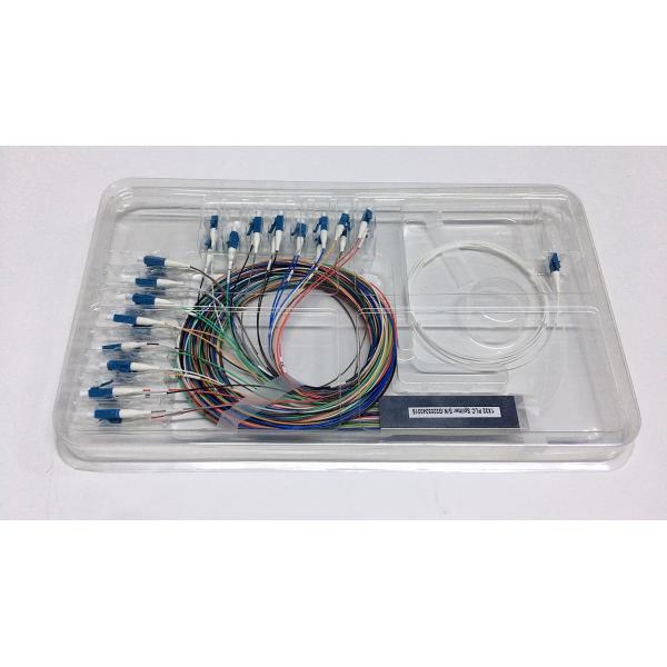 Mini Steel Tube 1x32 PLC Optical Splitter with 0.9mm LSZH G.657A1 Fiber for FTTH Networks
