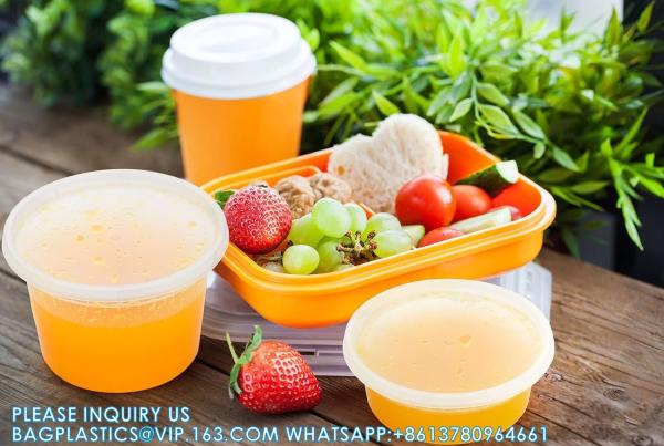 Deli Cup Bowl Containers, To Go Containers, Freezer Containers For Food-Microwave, Dishwasher Safe Eco-Friendly
