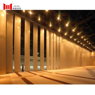130mm Thickness Movable Operable Partition Wall Aluminium Frame