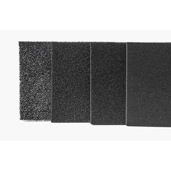 Чёрные волокна активированного углерода полиуретановой пены воздушный фильтр хлопка