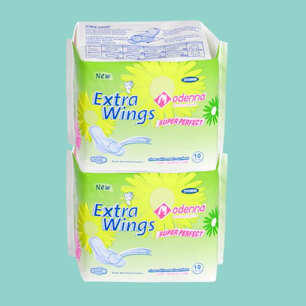 Female Adult Super Absorption Anion Organic Disposable Sanitary Pads For Women Menstrual
