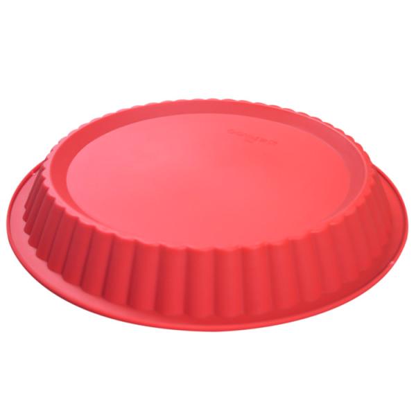 4-9 Inch Non Stick Microwave Safe Rubber Silicone Pizza Pan Food Grade