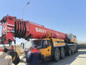 Sany 350T Used All Terrain Crane Construction Truck Crane Heavy Lifting 2015
