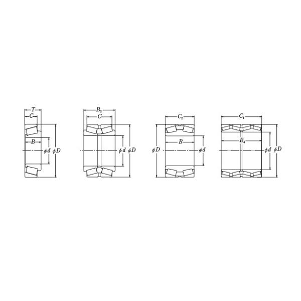 РАЗМЕР 45x100x27.25MM подшипника ролика конусности HR30309D