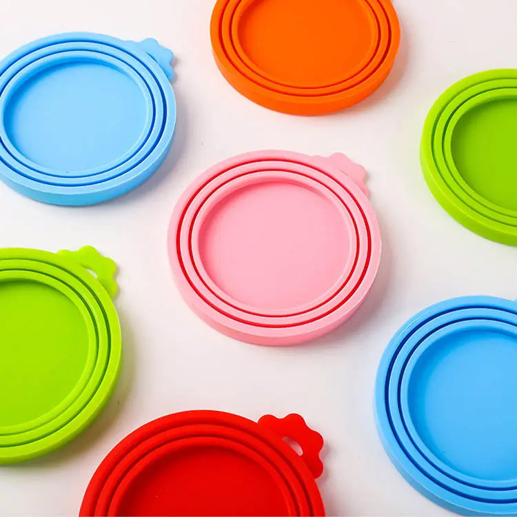 Multicolor крышки еды поставщиков любимца силикона не разливают непахучее