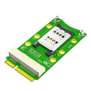 Portátil WWAN LTE Mini Adaptador PCI-E con ranura para tarjeta SIM
