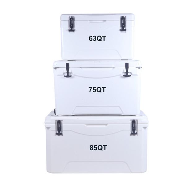 Изолированное пластиковое 25QT охладителя коробки льда LLDPE Rotomolded портативное