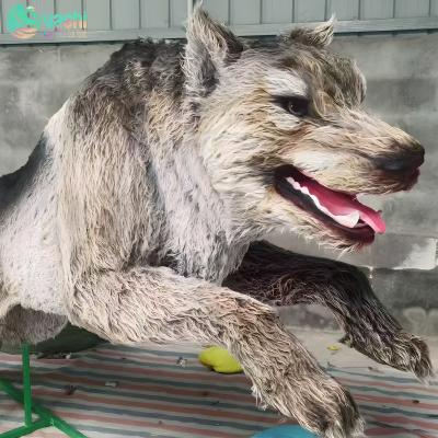 Sound Producing Silicone Fur Bionic Animals Movable Customizable For Zoos