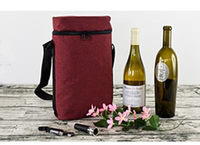 Oxford insulated cooler box wine bottle box for two wines