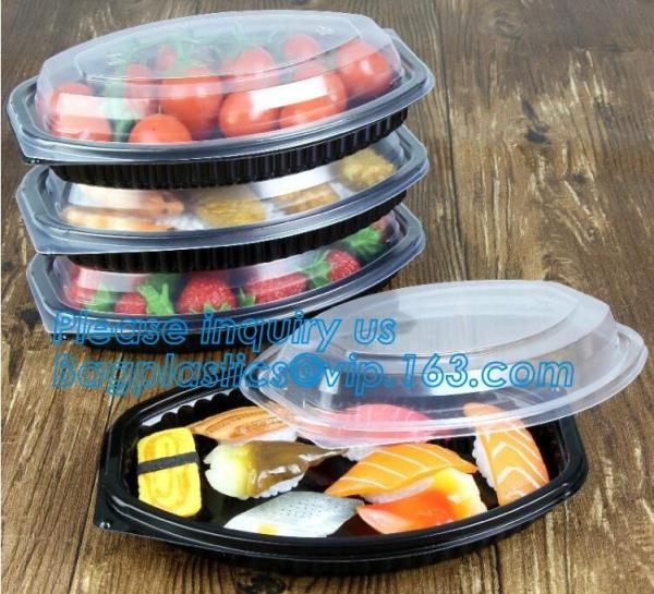 3 compartment plastic food storage Microwave Freezer Safe Plastic Disposable lunch box,Fast food container disposable ta