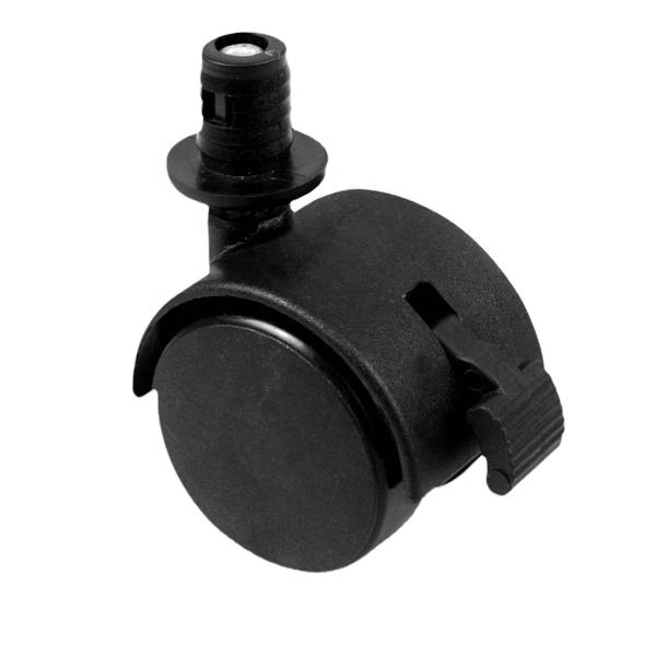 Modern Design Plastic Office Furniture Chair Caster Wheels Load Capacity 20/30/40kg