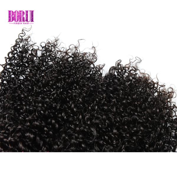 Kinky Curly Virgin Peruvian Human Hair 100% Virgin Peruvian Hair Deep Curly Bundles