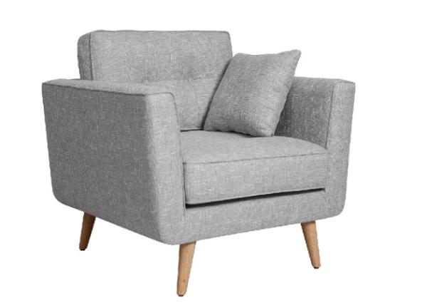 Fashion Linen Reclining Sofa / Tan Linen Sofa Modular Living Room Furniture