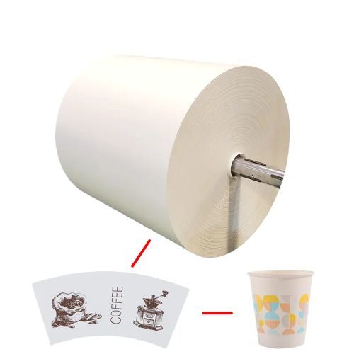 カスタムカラー印刷で紙コップを作るための防水PEコーティング紙コップファン