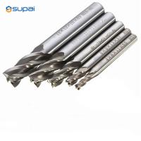 12mm Metal HSS corte de fresagem Bit Set CNC linha reta 4 Flutuador Moinho Final