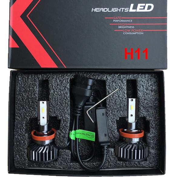 JALN7 LED headlight Car Truck Fog Lamp H11 9005 9006 Bulb 12V 24V H4 60/55W 6500K