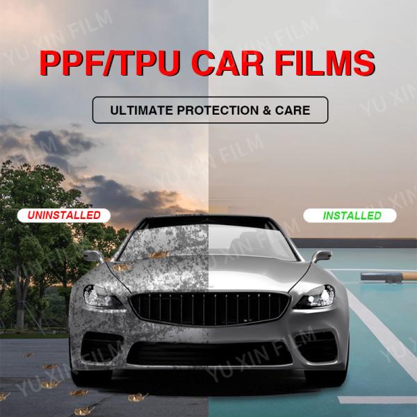 Generic TPU Paint Protection Film 10 Years 5×50 Feet Anti UV Car PPF Wrap Film