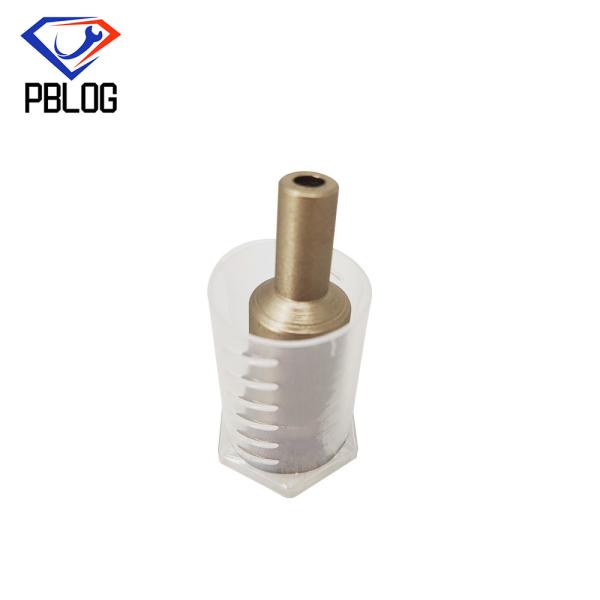 Processamento de buracos de vidro Forro de núcleo de diamante com base redonda