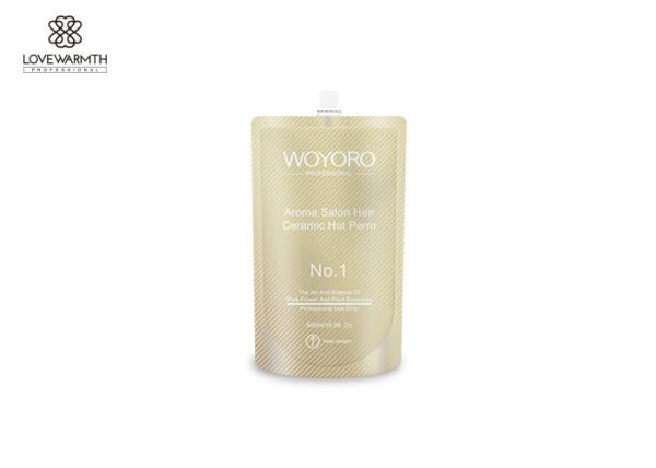 Essências puras de ondulação da flor/planta do permanente quente da loção do cabelo do salão de beleza 600ml do aroma