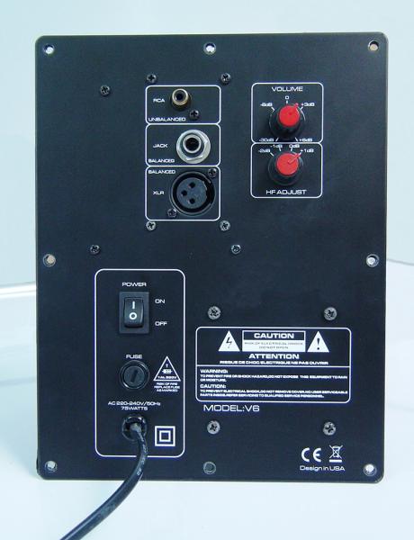 2.0 Active Nearfield Monitor Speaker 2 Way Bass Reflex Home Theater Loudspeakers