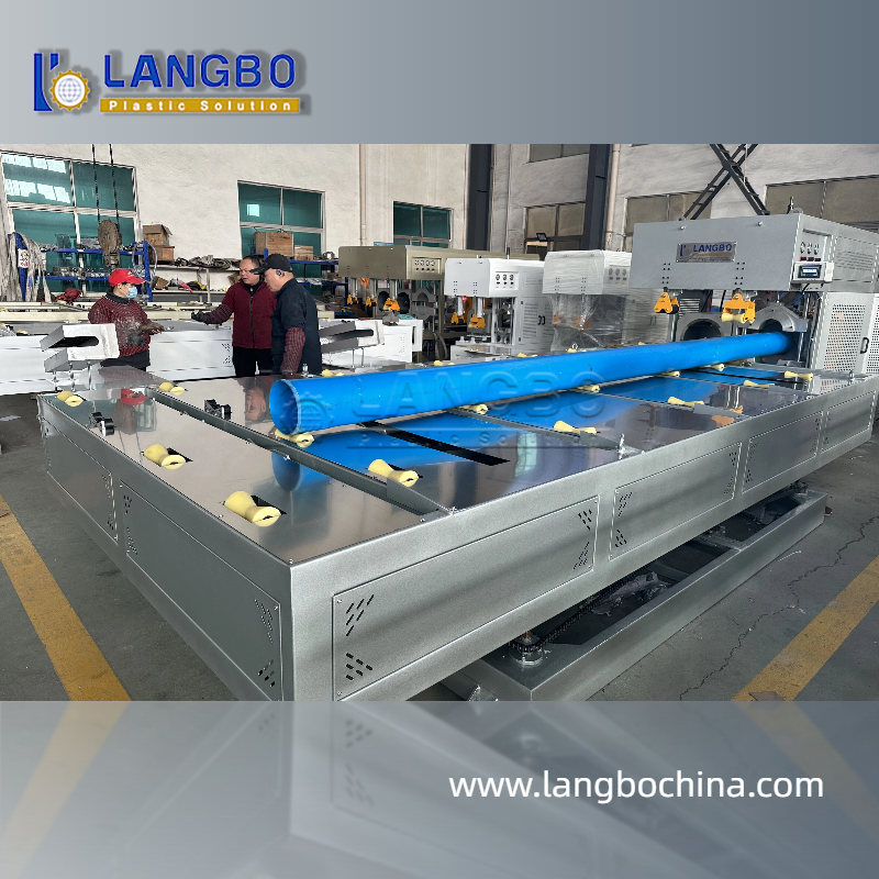 PVC Pipe Belling Machine Multi Size Pipe Processing Socket Forming System
