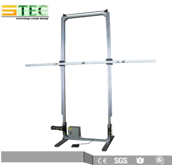 Máquinas de persianas enrollables de 110v 120KG, máquina de elevación de inspección de persianas de doble poste, polipasto de elevación de 150KG, persianas cebra enrollables