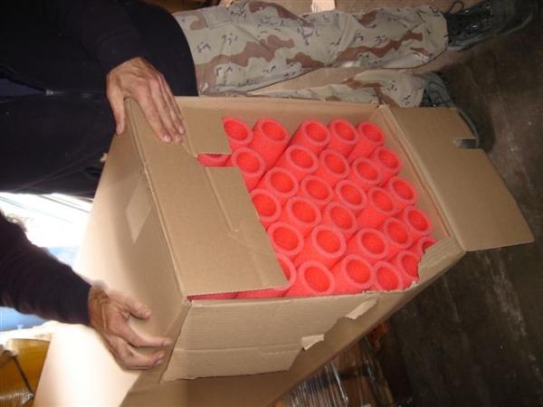 Customized Scaffolding Safety Products Foam Tube Padding For Protection