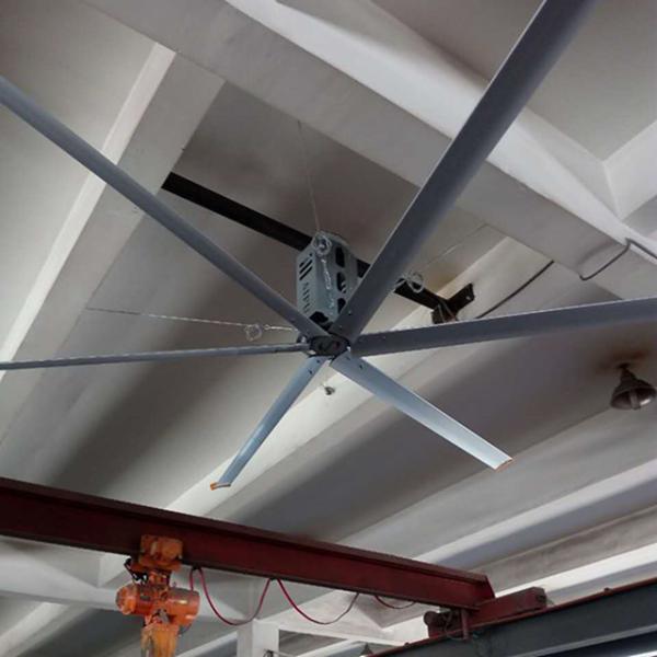 1.5Kw Energy Saving Ceiling Mount Ceiling Fan , 24 Foot Industrial Ceiling Fan
