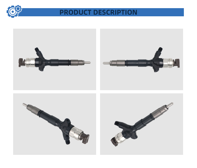 New 23670-09060 23670-09061 23670-09360 23670-0L010 23670-0L070 23670-30240 Nozzle Assembly Fuel Injector for Toyota Hilux