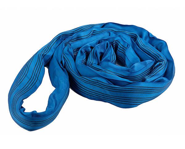 Highly Round Sling for Lifting Hoist Accessories with Low Weight and Protection Against Injuries