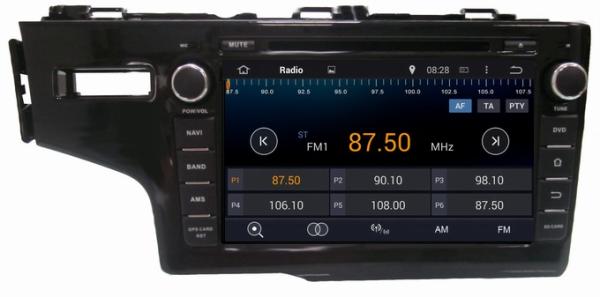 Ouchuangbo Car Stereo DVD radio for Honda Fit 2014 Android 4.4 GPS Sat Nav 3G Wifi Blueto