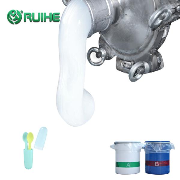 Fast Curing 100% Platinum Liquid Silicone Rubber with 50-70 Shore A Hardness for Spoon Making Materials