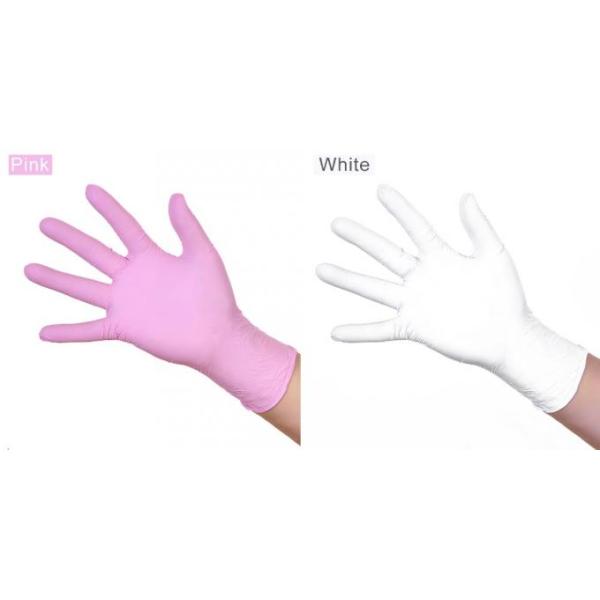 Strong Versatility No Allergies Disposable Medical Gloves Length 240mm