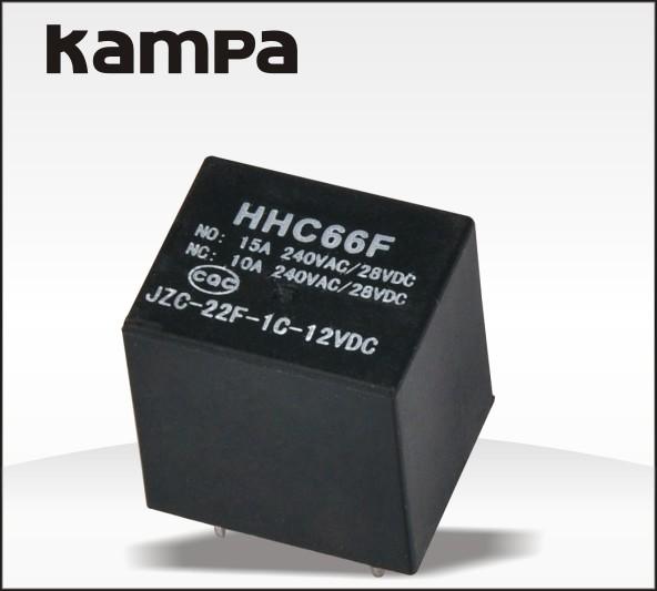 HHC66F 15a 10a 24vdc mounting power pcb relay