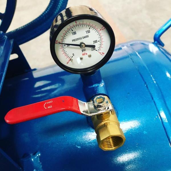 Single Phase Belt Driven Air Compressor Piston Air-compressor With 3HP Motor For Sale