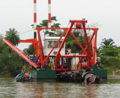 14 polegadas 300 cbm/h cabeça de cortador hidráulico equipamento de dragagem com PLC Siemens para operação