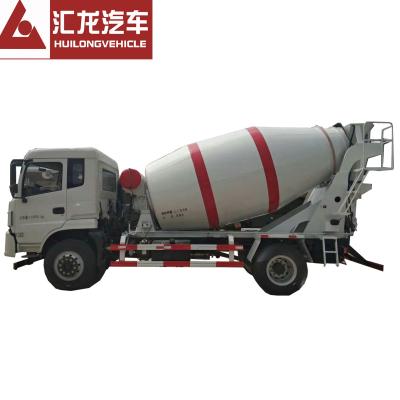 Professional Small Concrete Mixer Truck Self Loading HOWO 4*2 3 CBM White Color