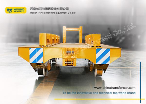Manual Power Heavy Material Transfer Trolley trailers Facility
