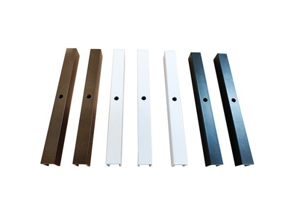 Strong Profile Structure Extruded Aluminum Channel Shapes Easy Installation