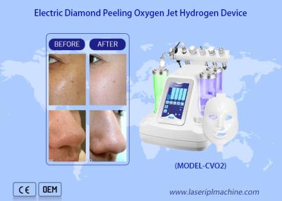 Use em casa 7 em 1 beleza facial da máquina de Microdermabrasion do oxigênio