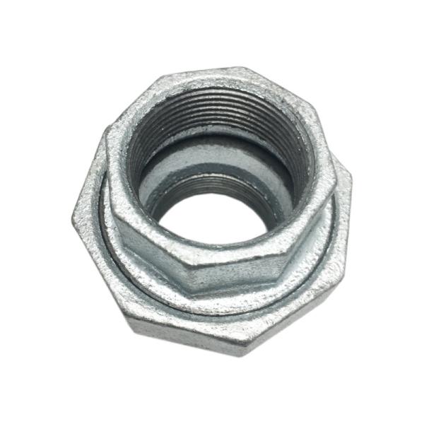 UL FM Malleable Galvanized Iron Fittings Cast Iron Union NPT Treaded