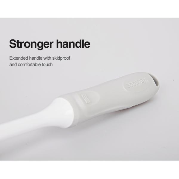 Пластиковое домоустройство бутылки чистит чашку щеткой ТПР для серого цвета стеклянной чистки белого